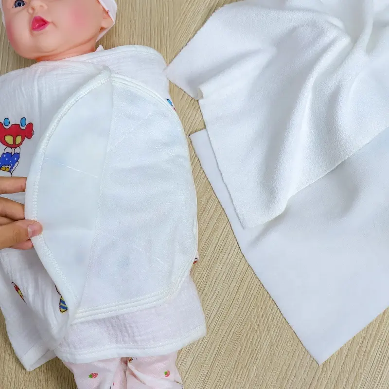 Baby Stoff Windel 100% Nylon Baby Kleidung Stoff Haken und Schlaufe Weiches Klebeband