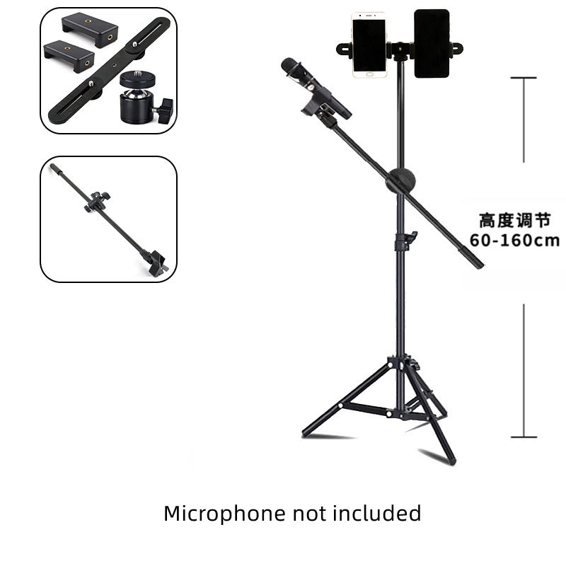 1.6 mètre, 2 téléphone titulaire + long support de microphone