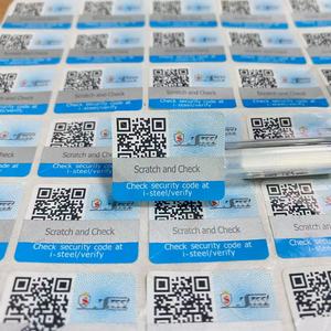Adesivo con codice QR, adesivo con codice pin - Product Image 1