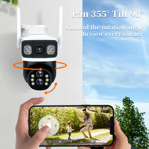 10x ซูมกล้องเลนส์คู่ 12V เซ็นเซอร์ PIR เครือข่ายไร้สาย WIFI 8mp 360 มือถือกลางแจ้ง 4G กล้อง - Product Image 2