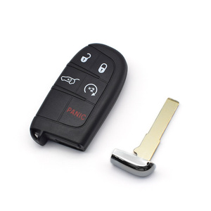 Yüksek kaliteli AF c-hrysler 4 + 1 düğmeler uzaktan anahtar 433MHZ 4A çip/FCC ID: pil ile Blade akıllı kontrol anahtarı ile M3N-40821302 - Product Image 4