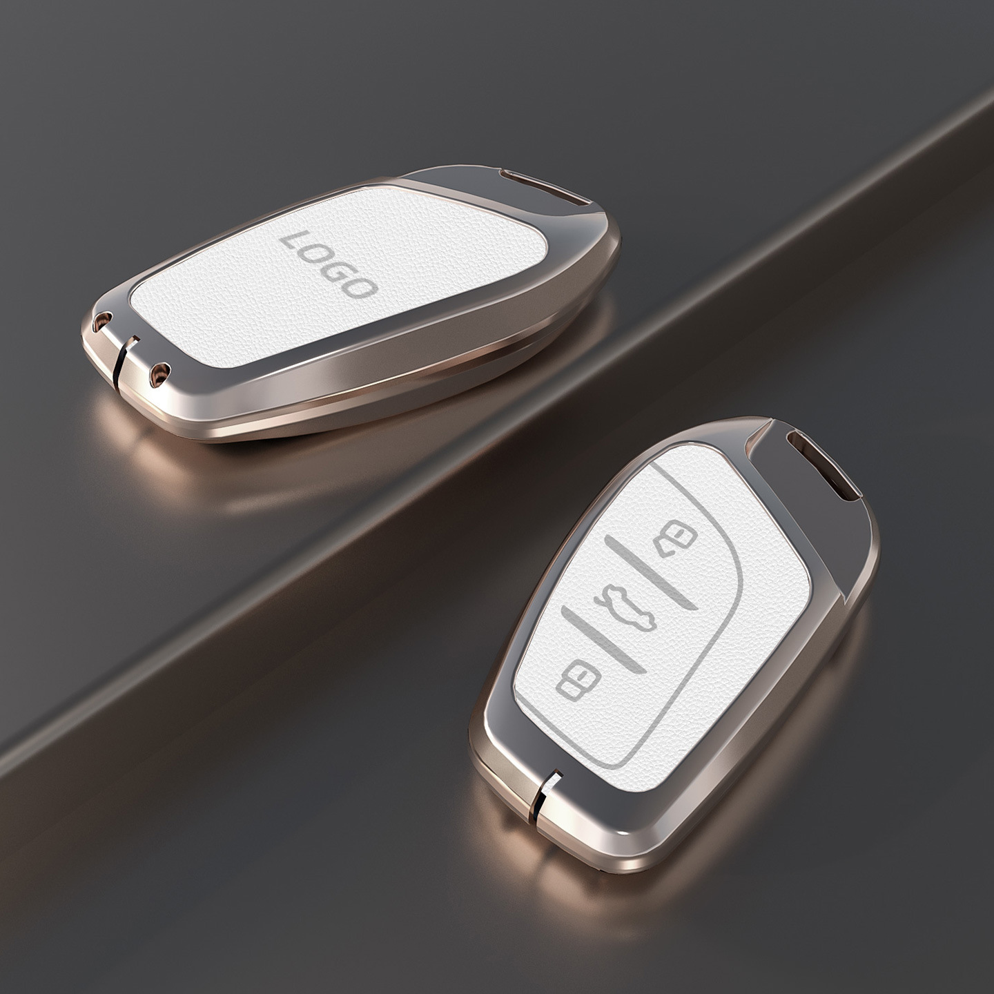 manchon de clé blanc