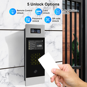 Einheit Villa Aufzug Bezirk IP Video Tür Telefon Intercom Kit System Außenstation mit Netzteil für Zugangs kontroll system