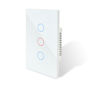 US AU Standard Smart Switch Matter Alexa Google Intelligent Control <strong>Scan</strong> QR <strong>Code</strong> to Connect Touch Light Switch No <strong>APP</strong> Required - Product Image 1