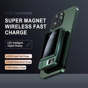 Eshine manyetik kablosuz güç bankası 10000mAh, <span class=keywords><strong>Apple</strong></span> cihazlar için hızlı şarj, iPhone/İzle/iPad uyumlu