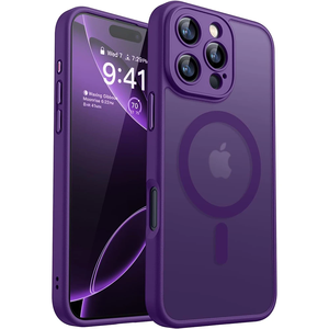 עבור iphone 16 pro max מט שקוף מגנטי מכסה <span class=keywords><strong>PC</strong></span> tpu ברור 15 פלוס 14 13 12 pro 11 תיק בחזרה חסין shockpro