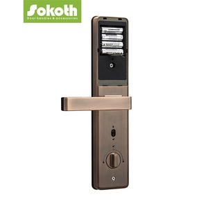 Keyless รหัสผ่านอิเล็กทรอนิกส์บัตรปุ่มกดลายนิ้วมือล็อคประตูสมาร์ท - Product Image 4