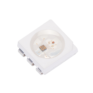 Renkli led en iyi fiyat 5M Siyah/Beyaz PCB WS2812B WS2812 için kullanılan LED Şerit 5050 SMD RGB LED PIN 4 veya PIN 6 iç ile IC - Product Image 6