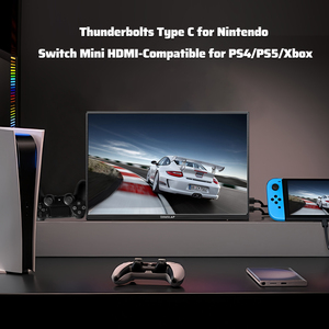 14 Inch Portable 1920*1200P LCD Touch Screen <strong>Monitor</strong> with USB Display Compatible with <strong>Computer</strong> PC PS4 PS5 - Product Image 6