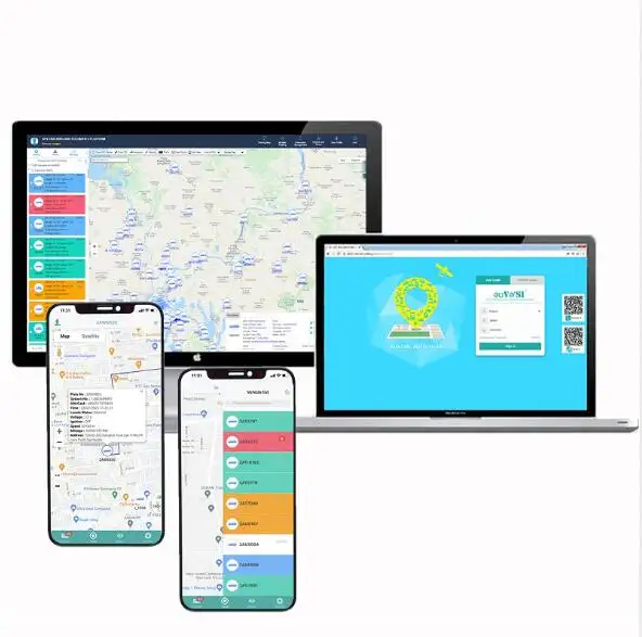 Software de seguimiento GPS para gestión de flotas Aplicación Web en línea Plataforma de seguimiento GPS