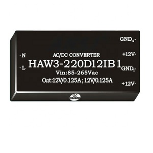 Entrada 85 ~ 265VAC 3W 12VDC Convertidor de CA a CC de doble salida con aprobación CE - Product Image 1