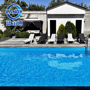 Lót hồ bơi PVC Landy Mosaic, chống tia UV, chịu được clo, chất liệu vinyl, dành cho hồ bơi trên mặt đất - Product Image 3