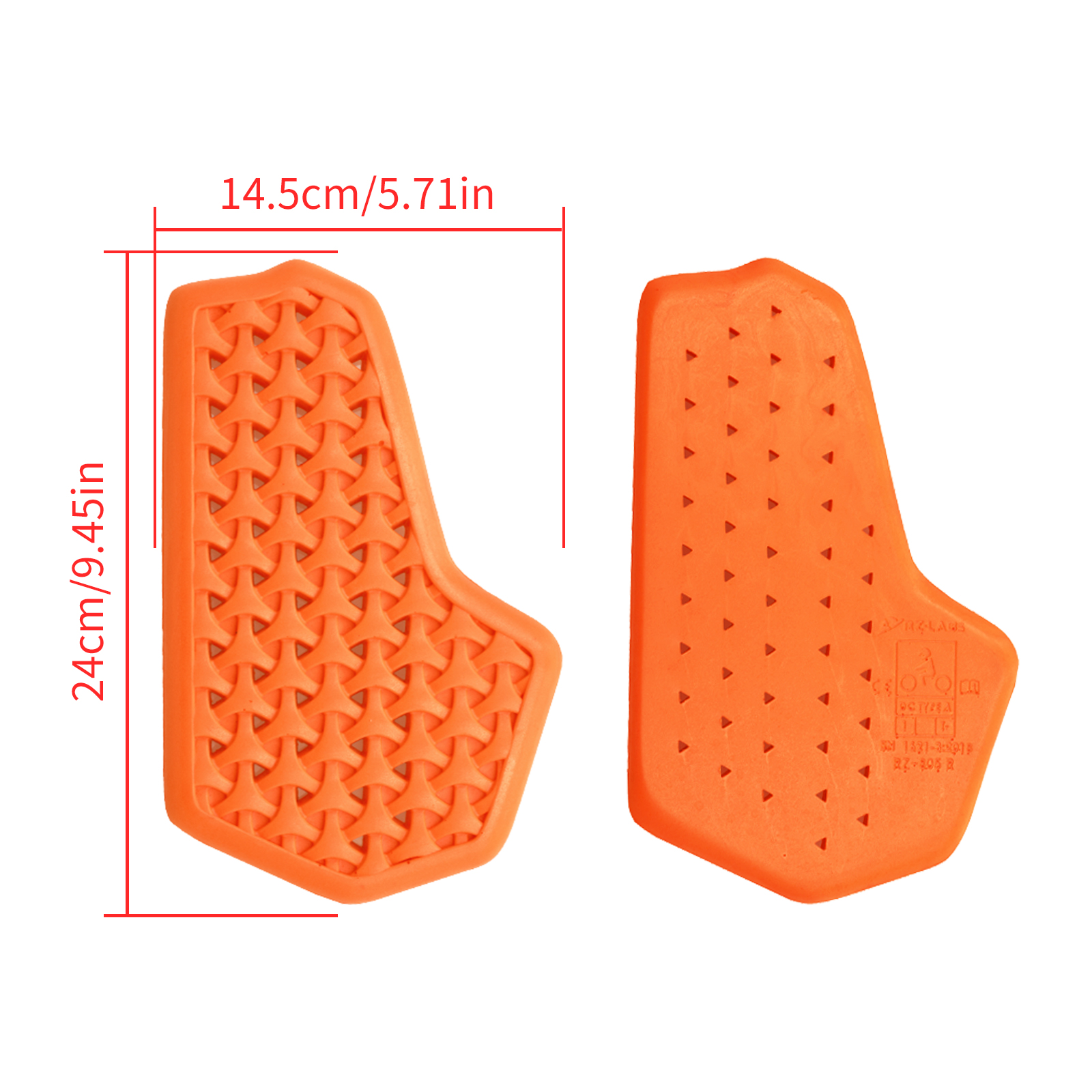 Orange(Chest pads