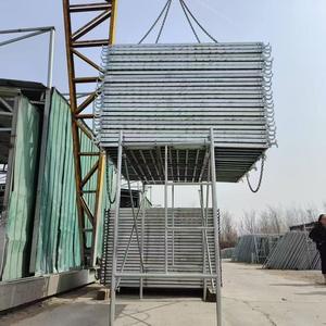Pulver beschichteter Lader Typ Walk-Through Andamios Mobile Rahmen gerüst für den Hochbau Modernes Design Made China - Product Image 6
