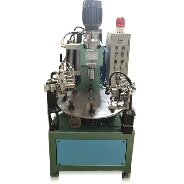 Machine de rivetage rotative hydraulique multi-station, rivetage, appareil à riveter, CNC, v