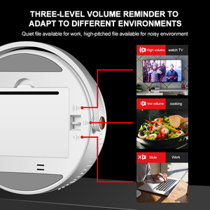 Neuer LED Digitaler Küchen-Timer für Kochen Dusche Studieren Stopuhr Wecker magnetische elektronische Kochen-Countdown-Zeit-Timer - Product Image 5