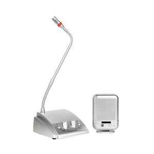Sistema de intercomunicación para banco y oficina, sistema de intercomunicación de doble vía con micrófono para banco y altavoces - Product Image 1
