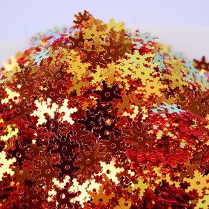 Wholesale 1 Kg Fabric PVC Loose <strong>Sequins</strong> Colorful Gold Shiny Light White Iridescent Snowflake Glitter <strong>Sequins</strong> for DIY Making - Product Image 5
