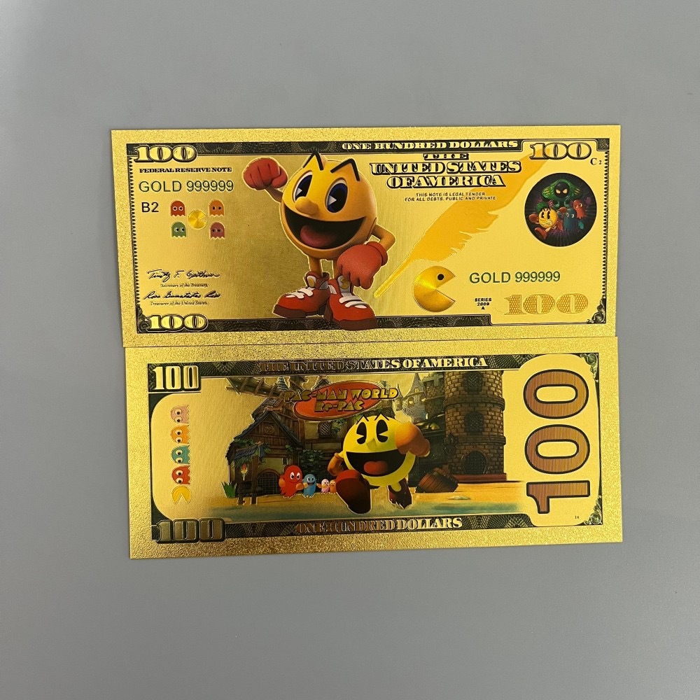 Gold Plated Foil Banknote6