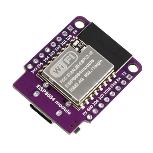 ミニESP32-C2 DevkitシリアルWiFi + BLE ESP8684開発ボードモジュール搭載ESPC2-12モジュールArduino用 - Product Image 1
