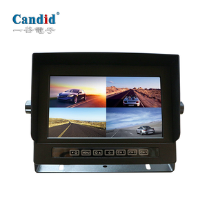 7 Inch Digital Monitor with <strong>LCD</strong> <strong>Display</strong> Dashboard Placement 4 Channel <strong>Video</strong> <strong>Input</strong> <strong>for</strong> Car Bus VR Vans - Product Image 1