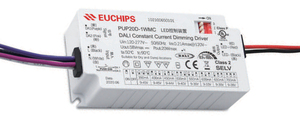 EUCHIPS 20W Plastic Wide <strong>Input</strong> Voltage 120-277V AC DALI Constant Current Dimmable <strong>Drivers</strong> Push Dim DALI 2 <strong>Led</strong> Dimming <strong>Driver</strong> - Product Image 3