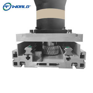 Perfil de aluminio 1,5 Marco de molde Sistema de engranaje deslizante Carril de guía de movimiento lineal CNC para automatización - Product Image 3