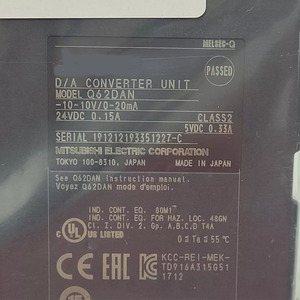 PLC analogico I/O unità ingresso serie MELSEC-Q PLC modulo elettrico Controller sistema di controllo PLC modulo Q62DAN - Product Image 6