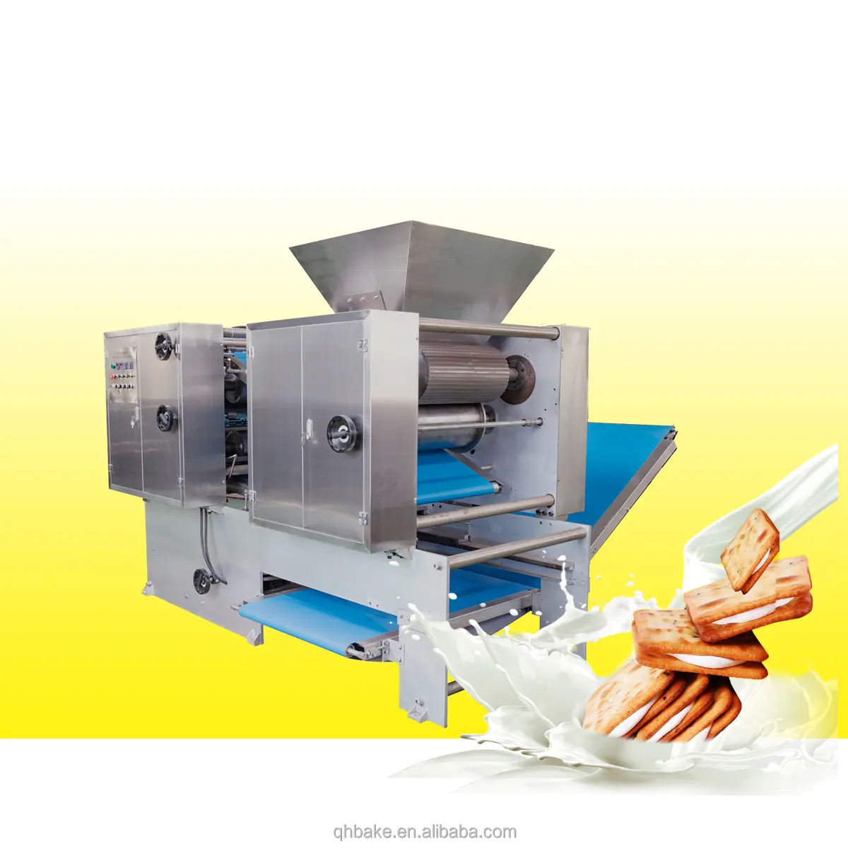 mini puff extruder machine PLC cheese puffs machine tray type puff pastry machine