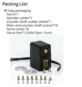 6 uds 7,4 V STS3215 Servos 1/345 para brazo robótico de 20kgcm Servo de bus inteligente de alto Torque para programación con FE-URT-1 - Product Image 5