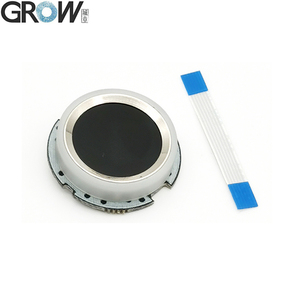 GROW R502-B Flat Cable FPC 0.5mm 6pin UART DC 3.3V Small Round LED Capacitive Fingerprint Module Access Control Arduino - Product Image 3