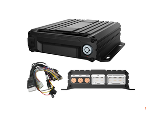 4G 4-CH Doble Tarjeta SD 1080P AHD HD vehículo móvil coche DVR caja negra Kit de grabadora de vídeo para autobús escolar tucks y RV ADAS DSM BSD