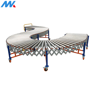 Telescopic Roller Line Roller Table <strong>Container</strong> <strong>Loading</strong> <strong>Unloading</strong> <strong>Conveyor</strong> - Product Image 1