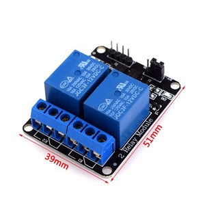 5V 12V 24V 2-Kanal-Relaismodul mit Optokoppler-Relais ausgang 2-Wege-Relaismodul für Arduino auf Lager