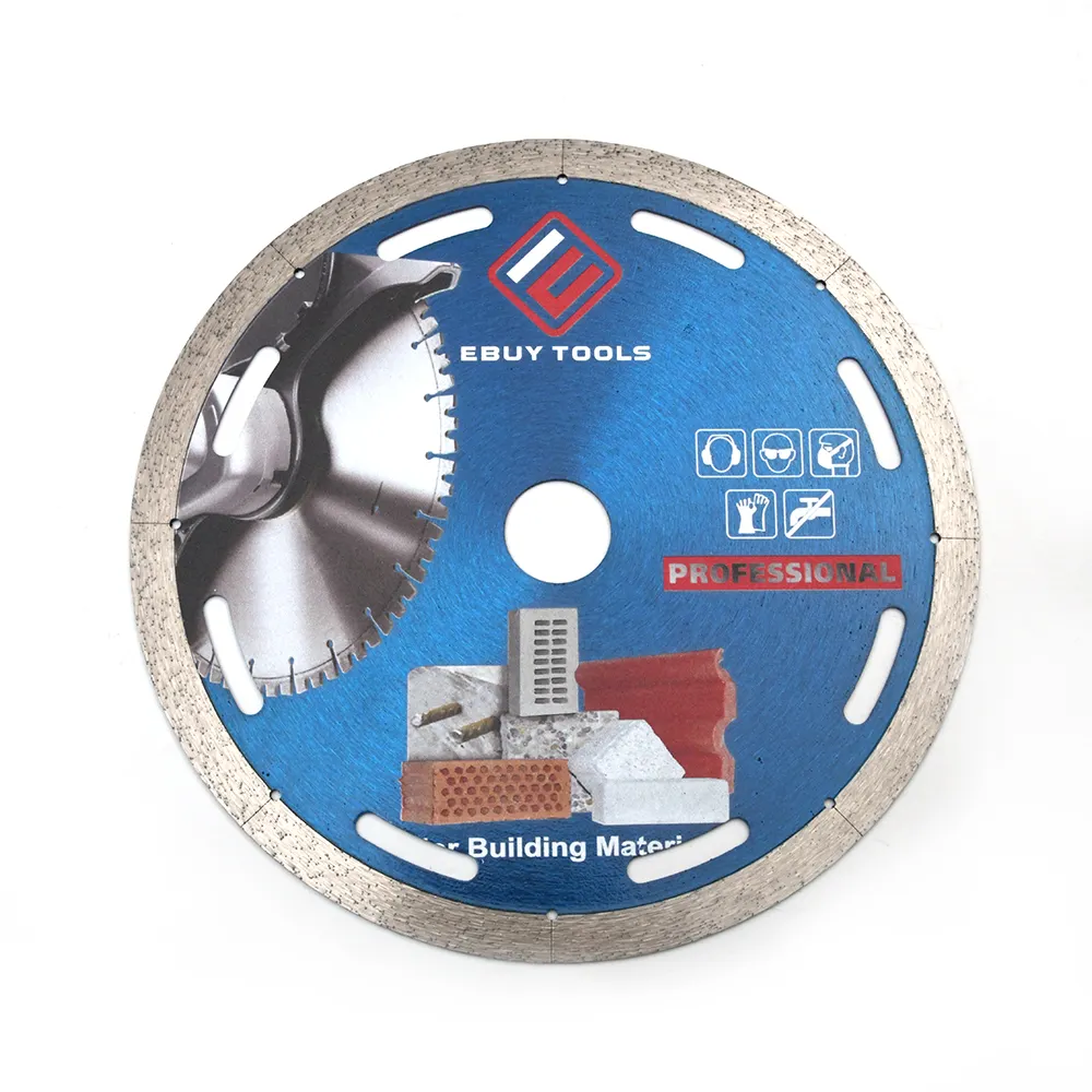 105mm 4Inch High Quality Circular Continuous Rim Diamond Saw Blade For Cutting Marble Ceramic Granite