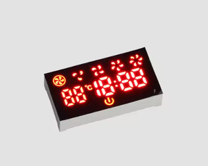 6-stelliges 7-Segment-LCD-Feuchtigkeits-und Temperatur anzeige modul - Product Image 3