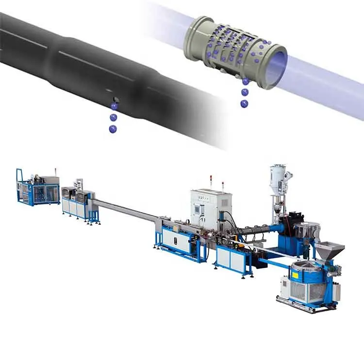 Tubo de riego por goteo, línea de extrusión para agricultura