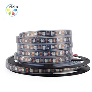 Bireysel adresli 5V 30Leds 60Leds 144leds Led şerit 5 metre 5050 Rgb WS2812B Led dijital ışık şeridi - Product Image 2