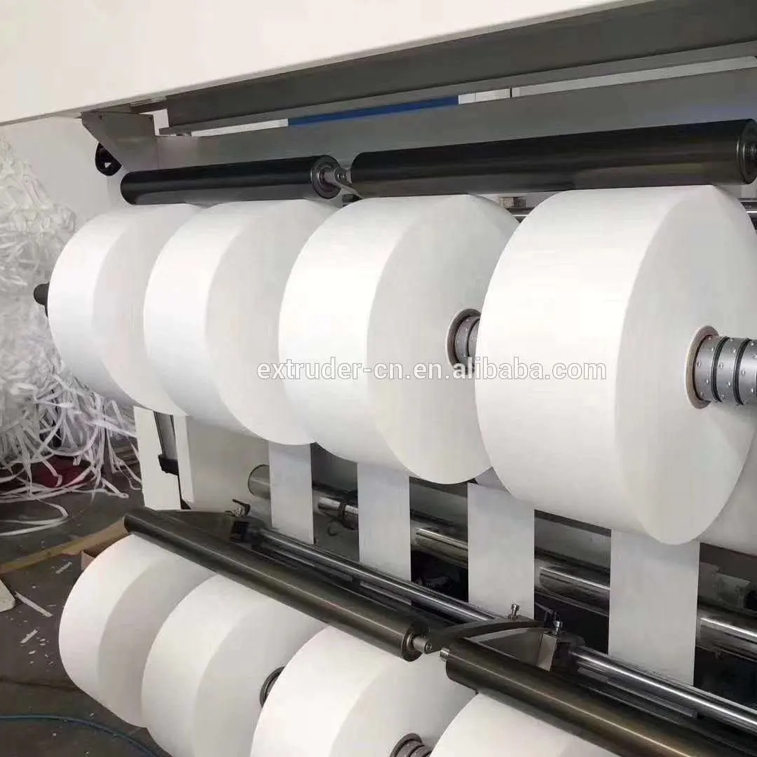 PP Meltblown สายการผลิตผ้านอนวูฟเวน,เครื่องทำผ้าเมลต์โบลนละลายอัตโนมัติเครื่องเป่าไม่ทอแบบเป่าละลาย