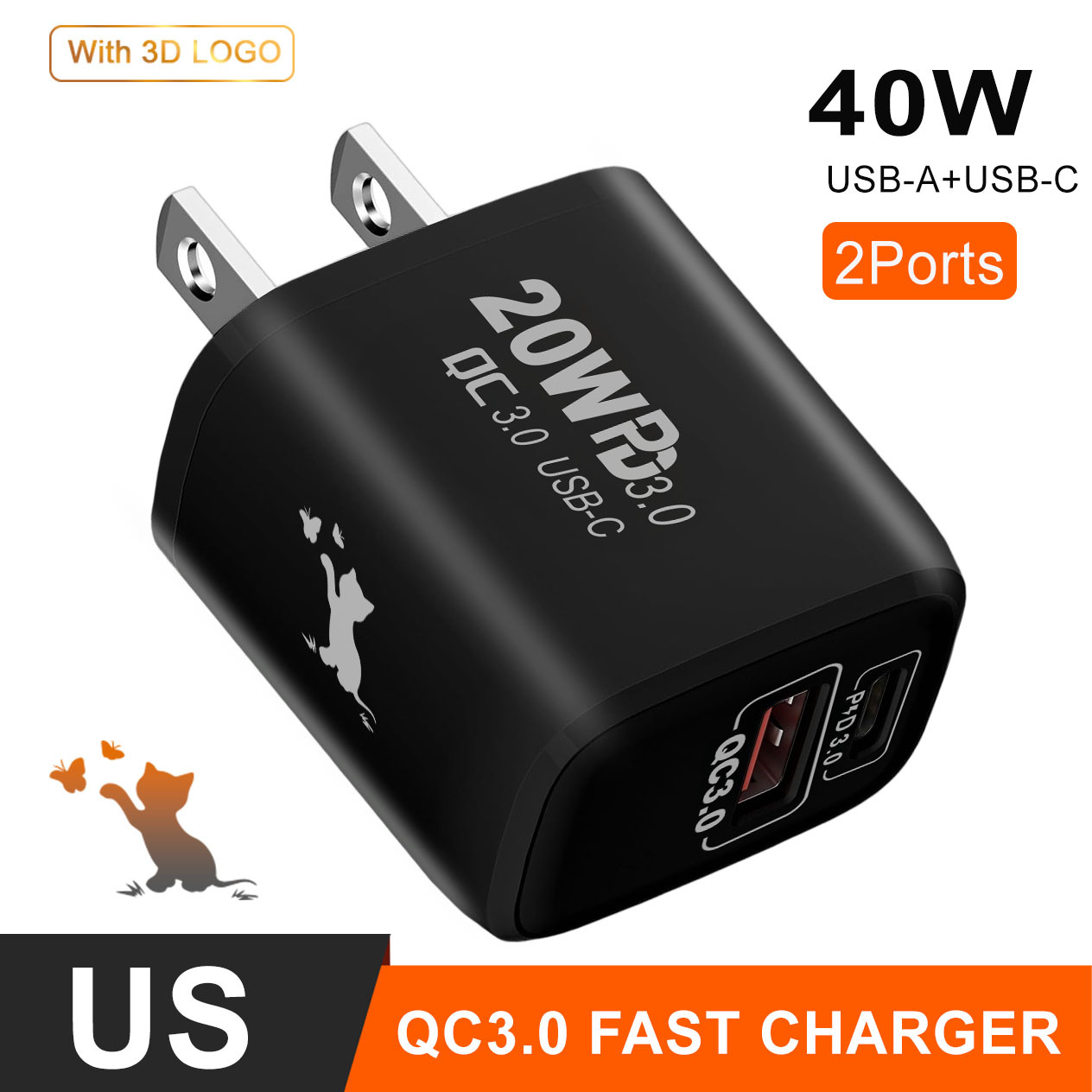 3D -Black -US -CHPD248