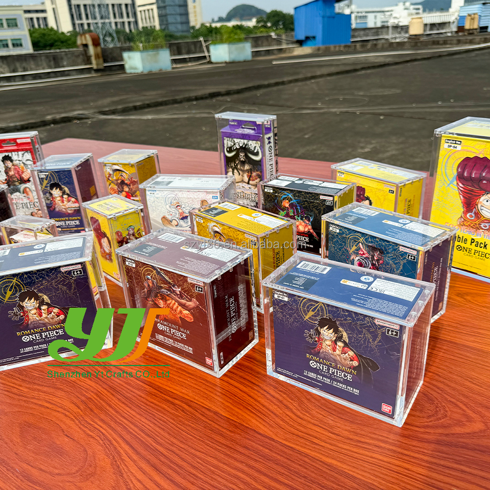 Boîte de protection en acrylique pour booster One Piece