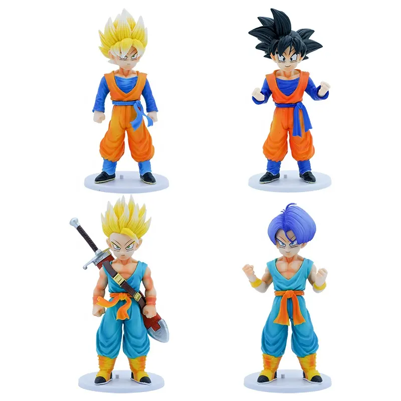 Nuevo 20cm Xm Childhood Tranks-S Dragoneds Ball animación marioneta de mano mono rey regalo conjunto modelo muñeca Anime Pvc figura de acción