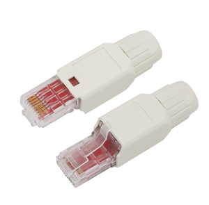 普新UTP公RJ45连接器网络5e类/6类/6a类/7类无屏蔽无工具现场端接插头梯形插孔模块印刷电路板 - Product Image 3