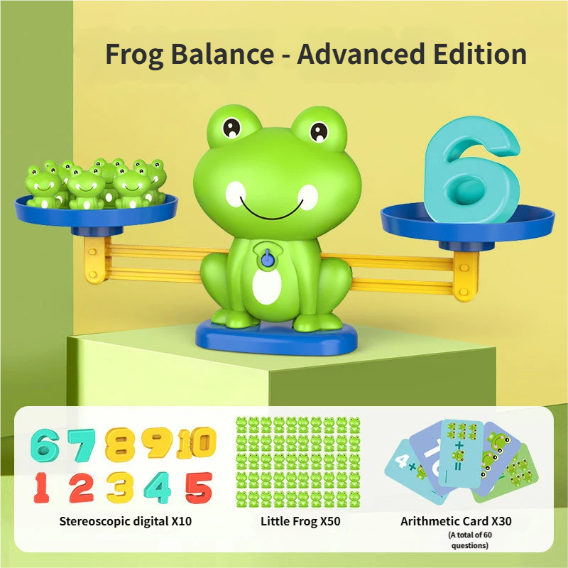 50 grenouilles+10 numéros+30 cartes