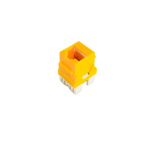 短型 Cat6 UTP RJ45 模块 180 度打孔器打下 Keystone 插孔 110 & 克朗国际数据公司 (IDC) - Product Image 3