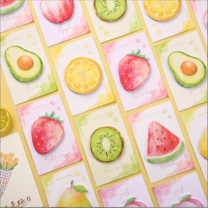<strong>custom</strong> <strong>notepad</strong> Adorable &amp; Delicate Fruit Pattern Sticky Notes for Creative Note-Taking <strong>custom</strong> <strong>notepad</strong> - Product Image 2