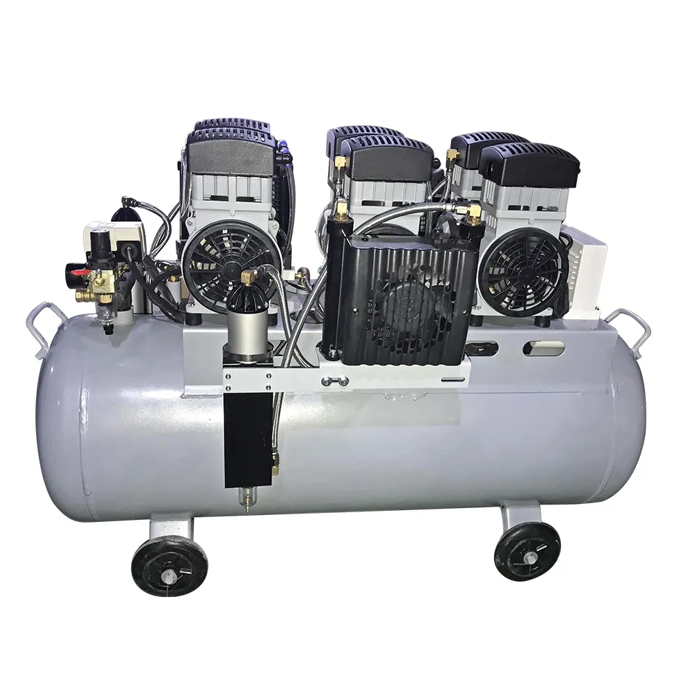 600l/min 150l 4.5hp 3.3kw 8 ~ 9bar prezzo eccezionale del compressore d'aria a bassissimo rumore