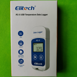 Sıcaklık veri kaydedici soğuk zincir taşımacılığı sıcaklık veri kaydedici tıbbi laboratuvar veri cihazı RC-5 - Product Image 6