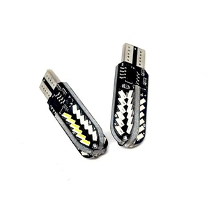 Bao yeni araba LED küçük ışık T10-3014-48 plaka işık at yarışı tri-renk dönen flaş genişliği gösterge ışığı yüksek - Product Image 4