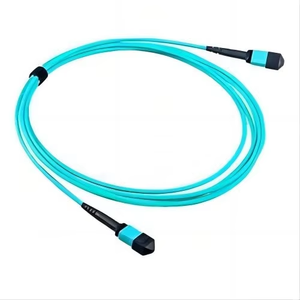 MPO to MPO Female OM3 Multimode 24 Fibers MPO Patch Cord / <strong>Trunk</strong> Cable - Product Image 2